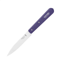 Нож столовый Opinel №112, деревянная рукоять, блистер, нержавеющая сталь, фиолетовый
